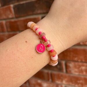 Leo Sunstone Handmade Beaded Bracelet